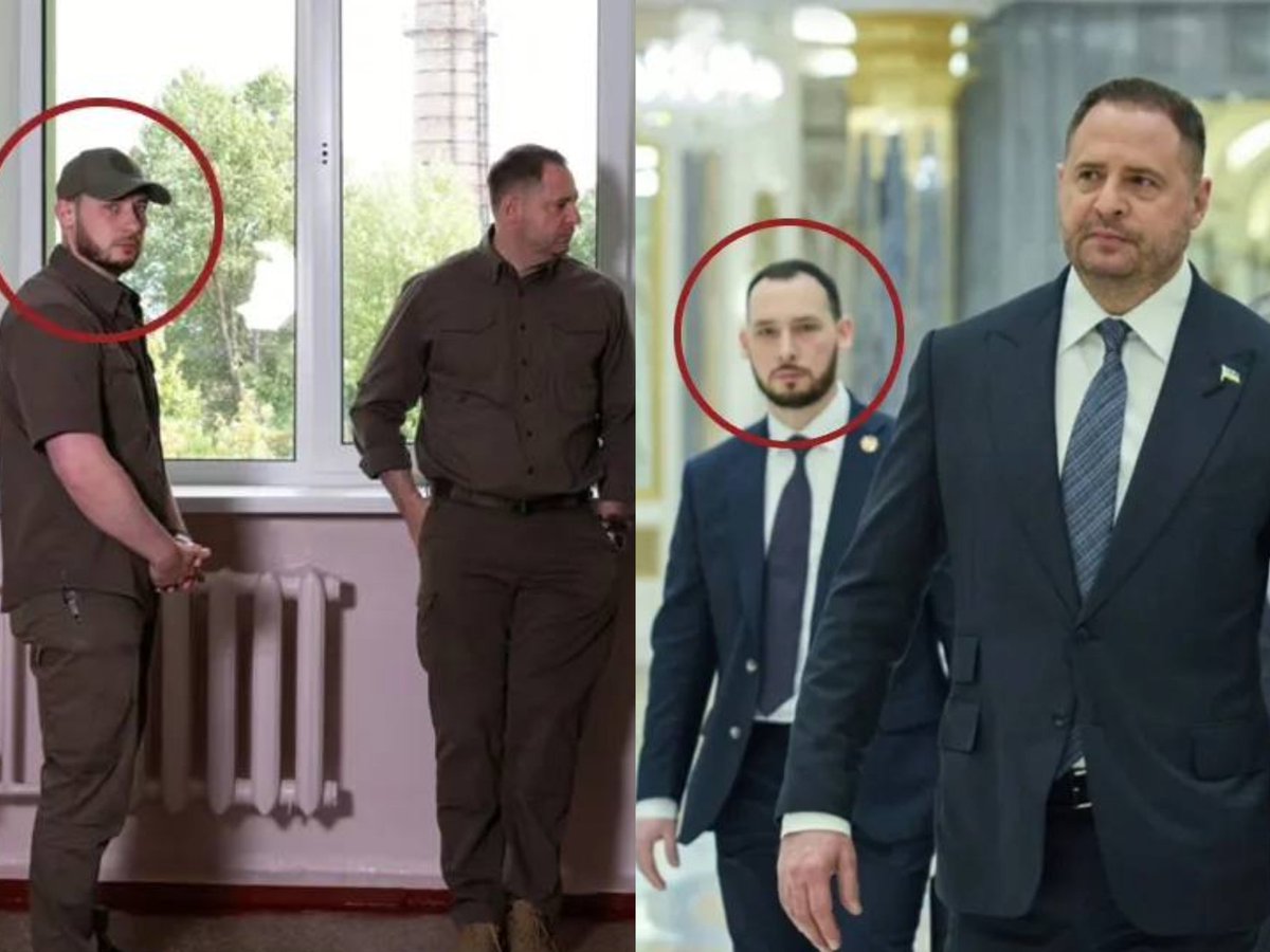 RudijLis's tweet photo. Єрмака з СІЗО сьогодні зустрічав молодий симпатичний охоронець Володимир Чирочка, раніше завгосп брав його з собою навіть до США 😘 https://t.co/wSaTgYKDkc