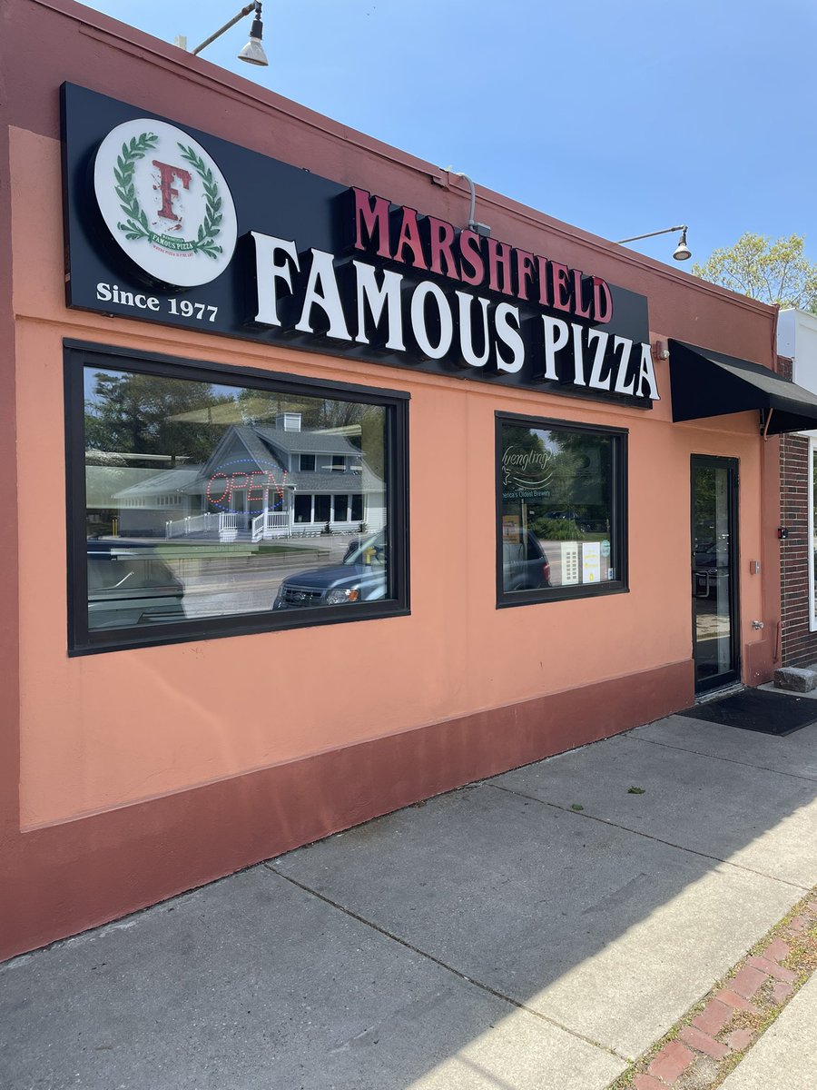 JamesOnsite's tweet photo. MARSHFIELD FAMOUS PIZZA is now processing with the full power of @Shift4 with the installation of the newest state of the art Shift4 Dine. Very friendly people serving up delicious food with an extensive menu. It’s worth the trip. https://t.co/C4KWbTF81m