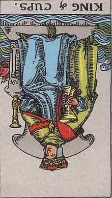 RudiTarotReader's tweet photo. #Tarot card for the rest of the weekend: The King of Cups (Reversed)
 #RudiTarot #RTR #RudiTarotReader #WeekendTarot
 The weekend brings emotions, suppressed feelings and difficult emotions. Someone may appear calm on the surface while struggling internally. Emotions flare up. https://t.co/lxOqSoCyHf