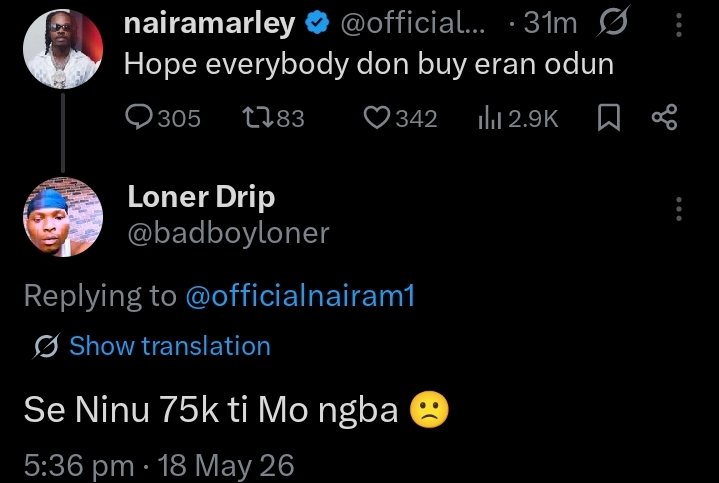 badboyloner's tweet photo. @officialnairam1 https://t.co/lVsmw8SvI6