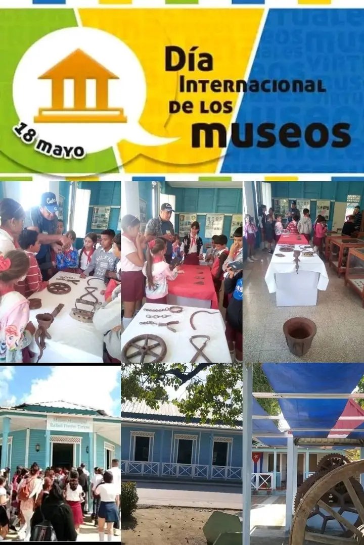Yanelis40484656's tweet photo. Los museos son instituciones que preservan, exhiben y estudian colecciones de objetos de valor histórico, artístico, científico o cultural. Con el objetivo de educar y enriquecer el conocimiento de las personas sobre diversos temas. Reconocimiento al equipo de trabajo de #Freyre https://t.co/GBjMNFyX2G