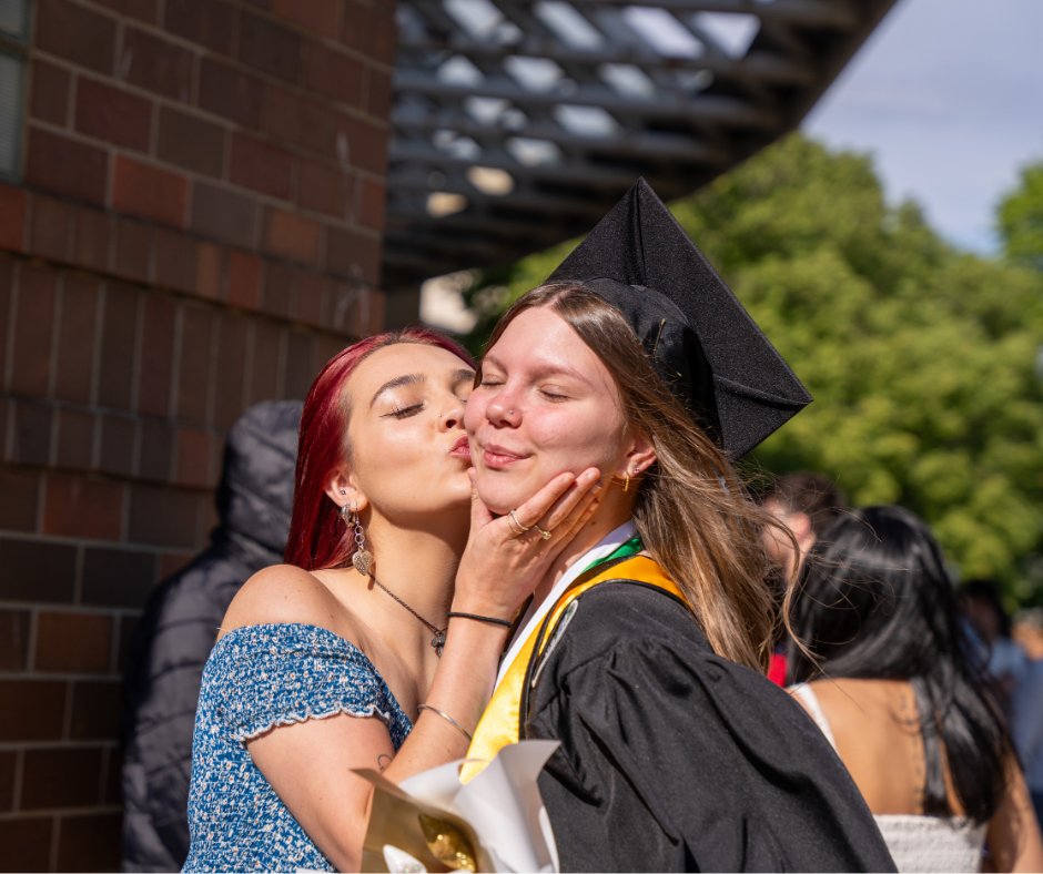 CLE_State's tweet photo. The smiles say it all 💚 Congratulations to the Class of 2026 — and the families, friends and supporters who helped make Commencement weekend so special at CSU. 🎓

#CleState2026 #Vike4Life #CleState https://t.co/v98O156X0I