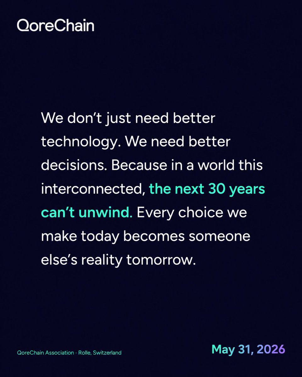 QoreChain tweet media