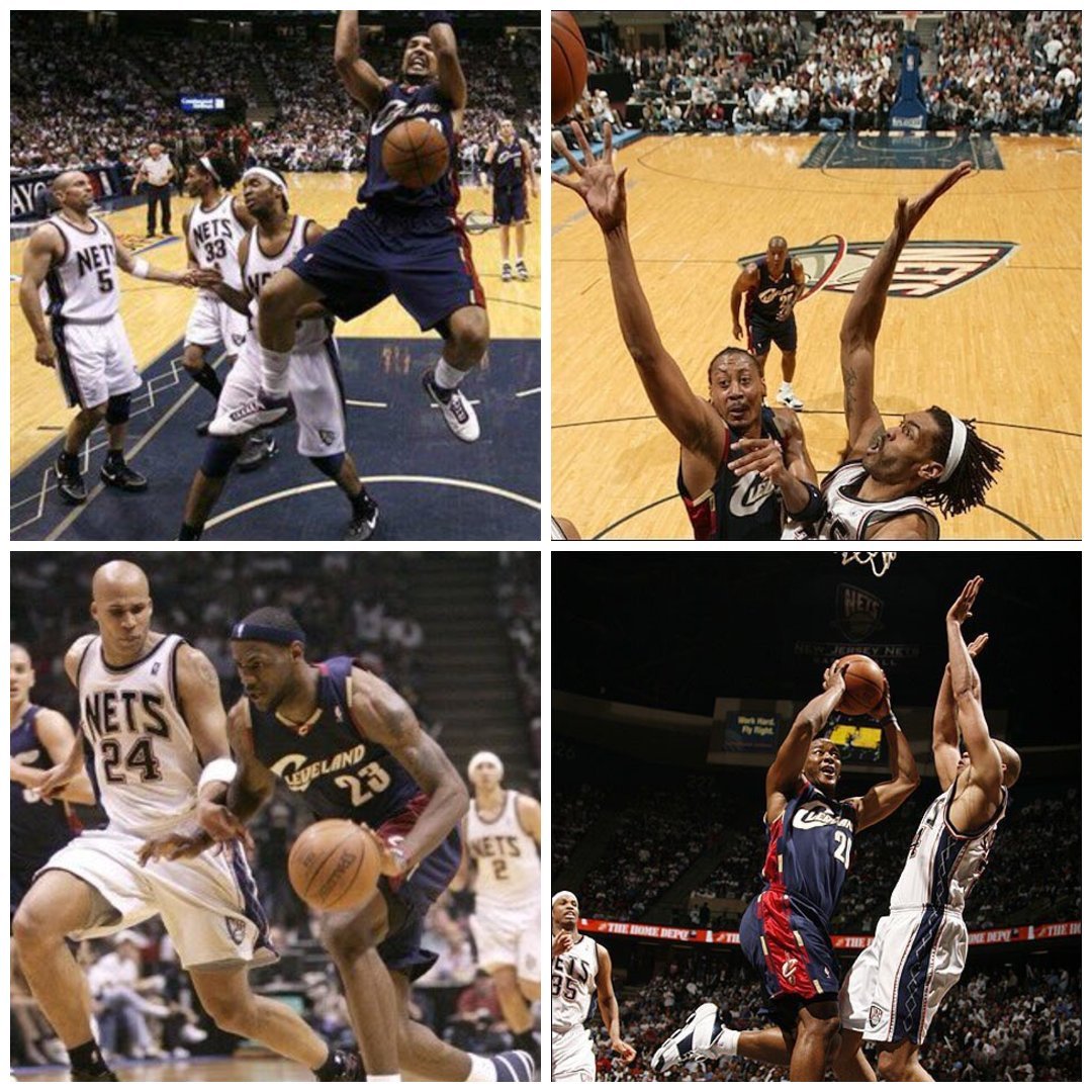 AcrossCavs's tweet photo. 19 YEARS AGO TODAY -- the Cavs defeated the Nets 88-72 to punch their ticket to the ECF.

1) Outscored NJN 27-12 in 4th
2) LeBron: 23 pts, 8 rbs, 8 asts
3) Donyell Marshall: 18 pts, 5 rbs (on his bday)
4) Drew Gooden: 16 pts, 7 rbs (8-11 FG)

#LetEmKnow https://t.co/7ZgBOIpd9a