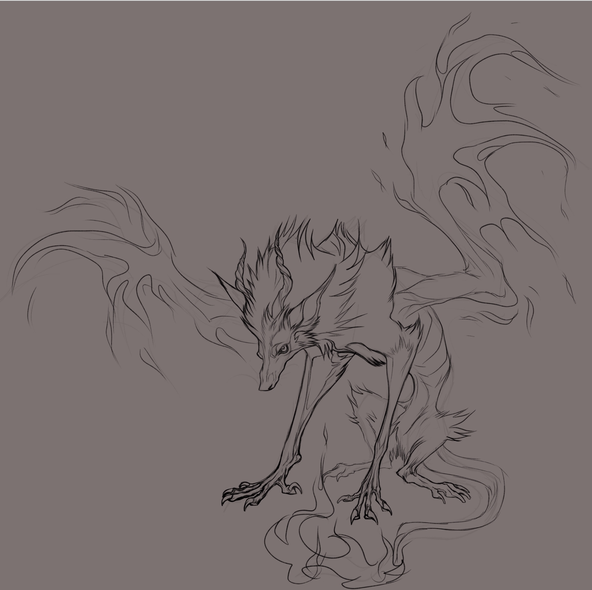FeurigenSatarh's tweet photo. I don't understand whether this is a line line or a sketch.
In any case, I'll fill this design with color someday💤 https://t.co/tpZQQJPqRq