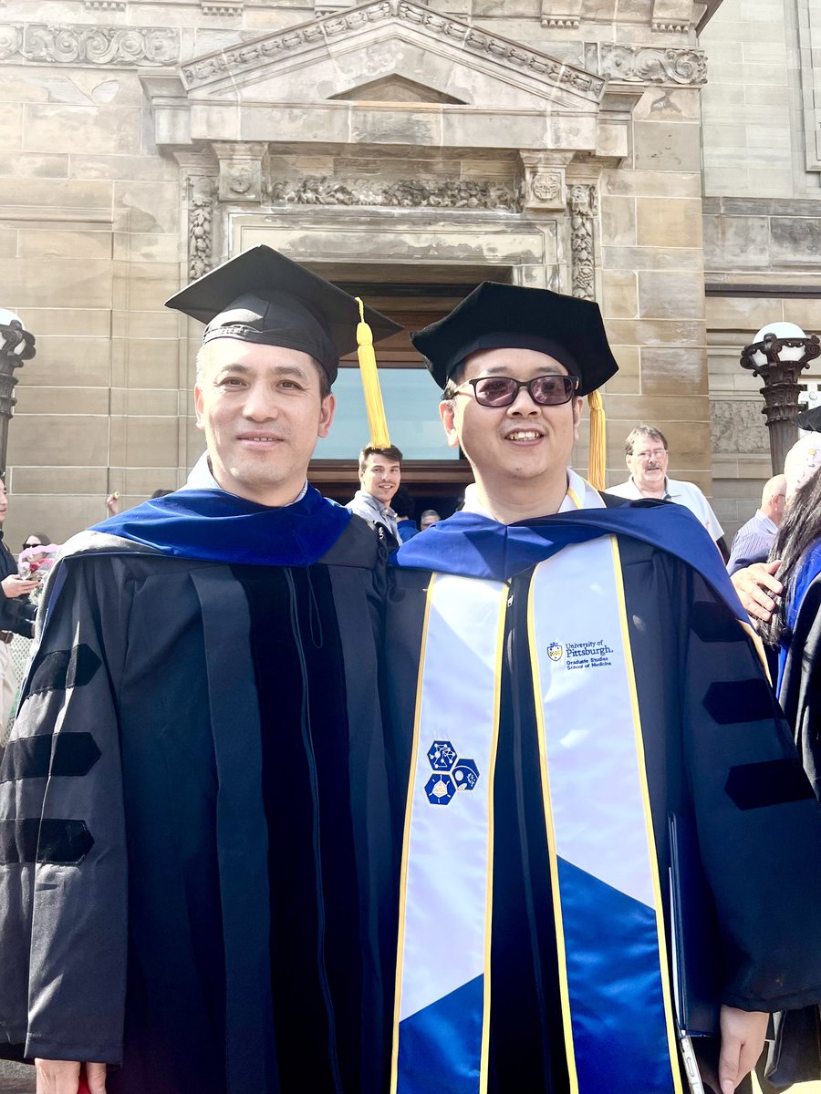 RenfengLi's tweet photo. Congratulations to Febri @febrigunawan48  on earning a PhD from Pitt Med! One more paper has just been accepted by the Journal of Virology as well; a tremendous achievement. So proud of you, and wishing you all the best on your next journey in Reuben Harris’s lab in San Antonio! https://t.co/MKej9pGttX