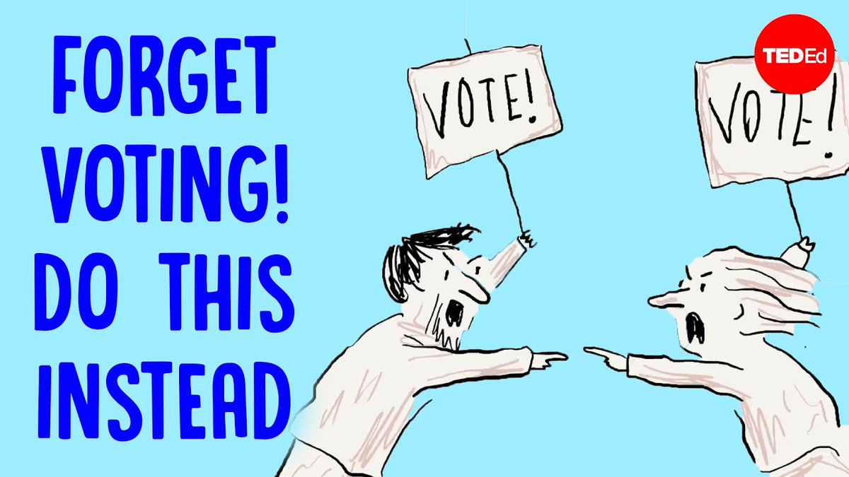 theparrcenter's tweet photo. What if elections are actually the least democratic part of democracy?

In this TED-Ed lesson, Michael Vazquez (UNC) traces the idea back to Ancient Athens, where lotteries were the norm. 

And yet, would it still count as "democracy" without elections? 

https://t.co/qXN1yaNkNG https://t.co/jm1kaDOPpg