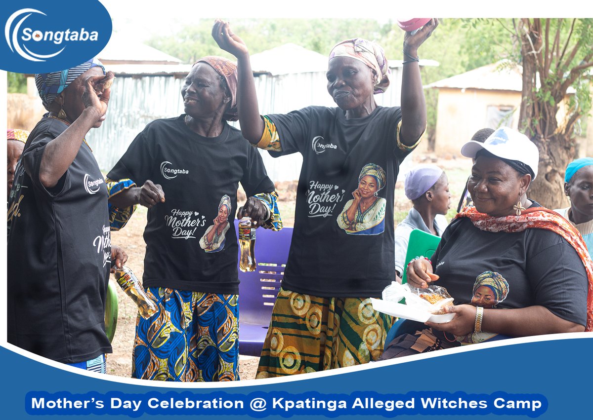 SongtabaNGO's tweet photo. This Mother’s Day, @SongtabaNGO  journeyed to Kpatinga to sit with the women at the camp, share a meal with them, and remind them that they are seen, valued, and #loved.

We #cooked together, dined together, and celebrated the strength and dignity of these remarkable mothers. https://t.co/h4sxvsaeEQ