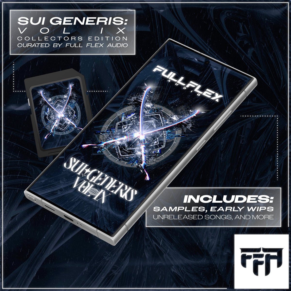 fullflexaudio's tweet photo. Introducing...

'Sui Generis: Volume 9 (Collectors Edition)' 

Including:
🟡 Samples from the artists
🟡 Early ideas of SGV9 songs
🟡 Unreleased tracks

+ more! 

Pre-Save to gain access to the collectors edition 💪
https://t.co/TLdtvpGvcG https://t.co/WRIJLKa8F0