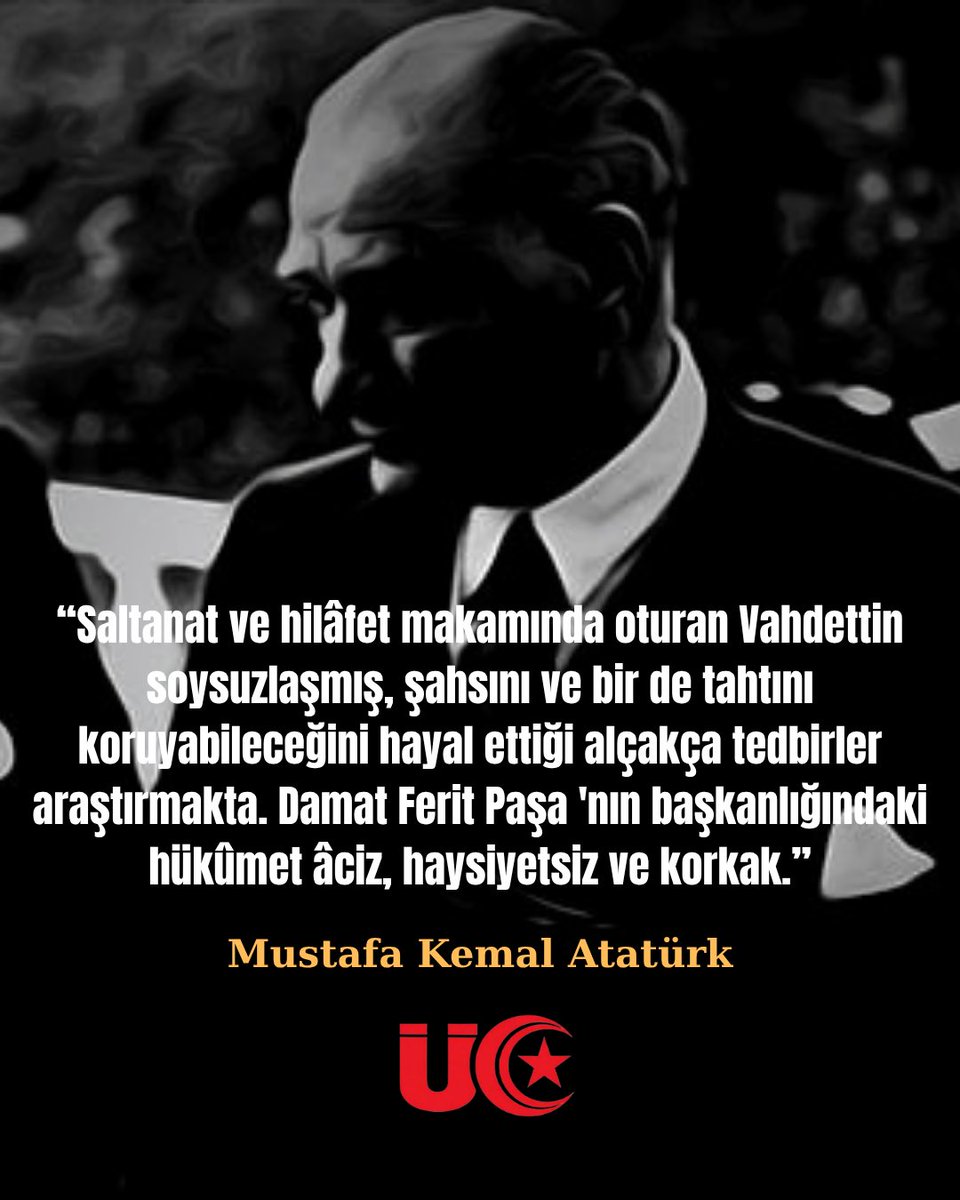 resmiuc's tweet photo. 19 Mayıs 1919, emperyalizme karşı umudun yeniden ayağa kalktığı gündür.

Mustafa Kemal Atatürk’ün Samsun’a çıkışıyla başlayan mücadele; işgale, teslimiyete ve umutsuzluğa karşı milletin kendi kaderine sahip çıkışıdır. O gün yakılan bağımsızlık ateşi, bugün hâlâ gençliğin omuzlarında taşınmaktadır.

Başta Mustafa Kemal Atatürk olmak üzere tüm kurtuluş kahramanlarını saygı ve minnetle anıyoruz.

19 Mayıs Atatürk’ü Anma, Gençlik ve Spor Bayramımız kutlu olsun. 🇹🇷