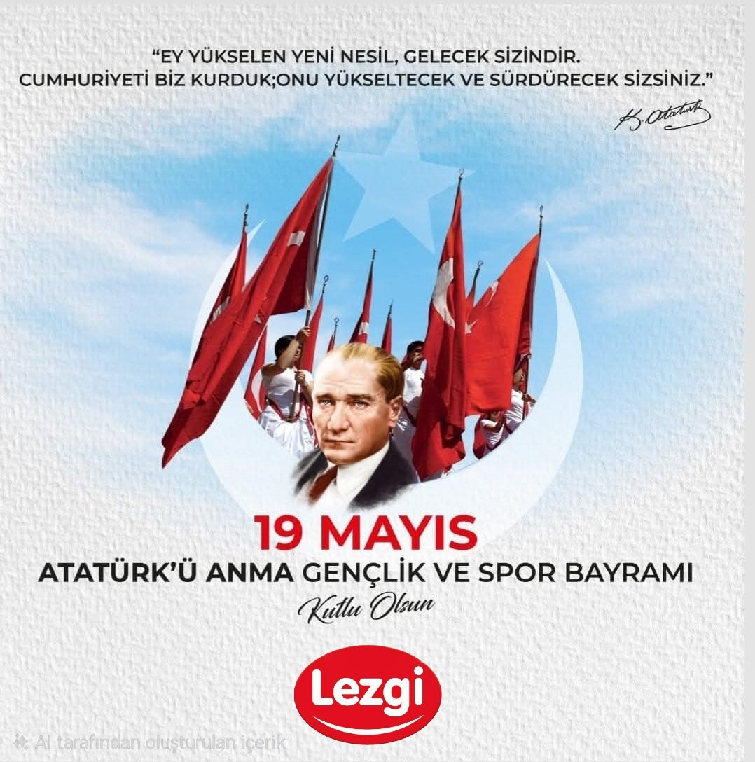 muratyucel06's tweet photo. 19 Mayıs Atatürk'ü Anma Gençlik ve Spor Bayramı Kutlu Olsun 🇹🇷

#Lezgi #LezgiBakliyat #Türkiye #Dünya https://t.co/iEafNUNvum
