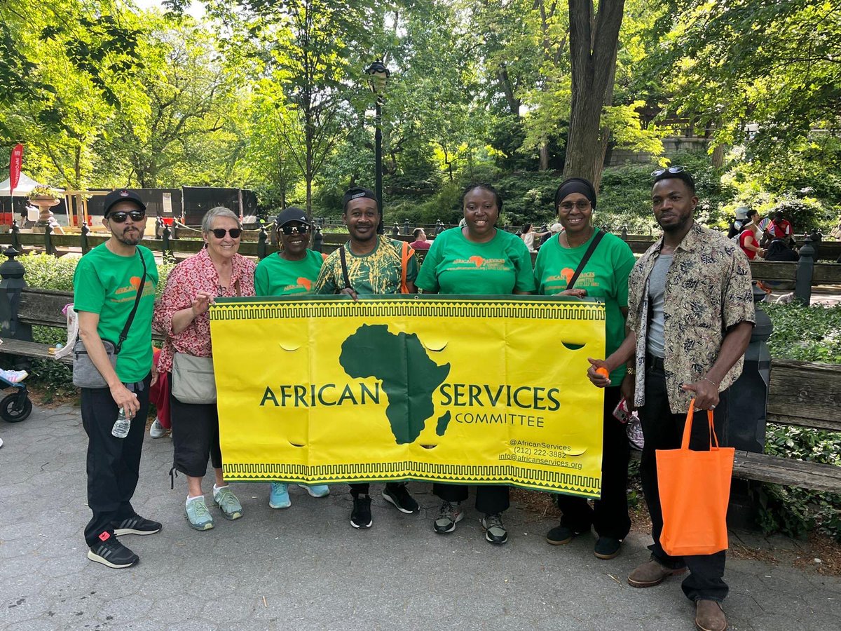 AfricanServices's tweet photo. We were proud to join this year’s AIDS Walk New York with our fabulous community, staff, supporters, and partners. 💛💚

Thank you to everyone who walked and stood with us as we continue fighting for HIV care, advocacy, and health equity across NYC.

#AIDSWalkNY #EndHIV #Health https://t.co/RiA68ETSVc