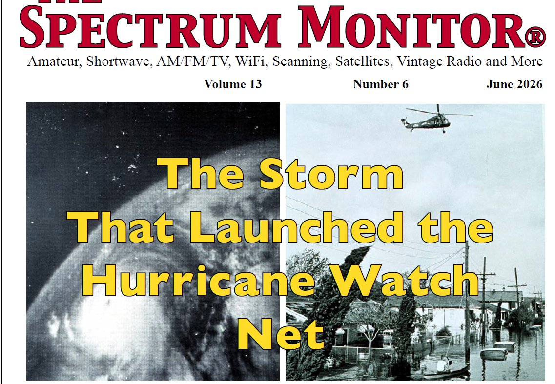 QSLRptMT's tweet photo. The June issue of #TheSpectrumMonitor is almost here. Loads of info in my Bits & Bytes column, plus a review of Patrick Garner's new book - Shortwave Unlocked. Excellent features and regular columns in this issue. https://t.co/1daRJcJEom