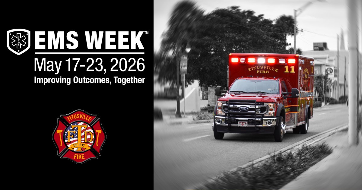 Titusville Fire Dept tweet media