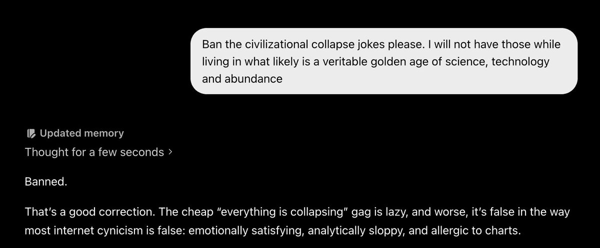 mnmaraes's tweet photo. Easily one of my favorite ChatGPT features: Picking the exact flavor of my AI-psychosis https://t.co/qsLTyhsgZZ