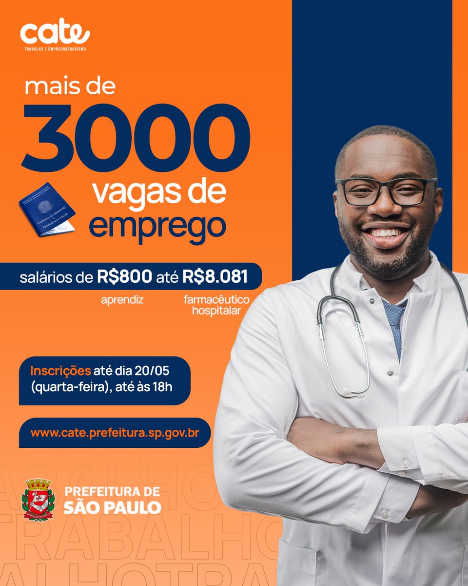 Secretaria de Desenvolvimento Econômico e Trabalho tweet media