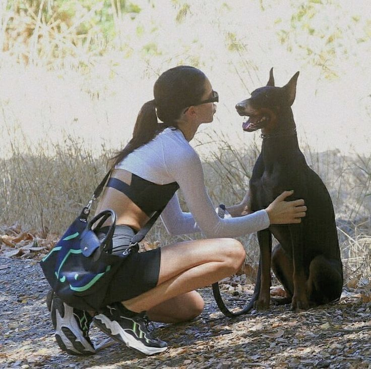 archivekend's tweet photo. the feminine urge to have a dobermann https://t.co/ELV4xJm13L