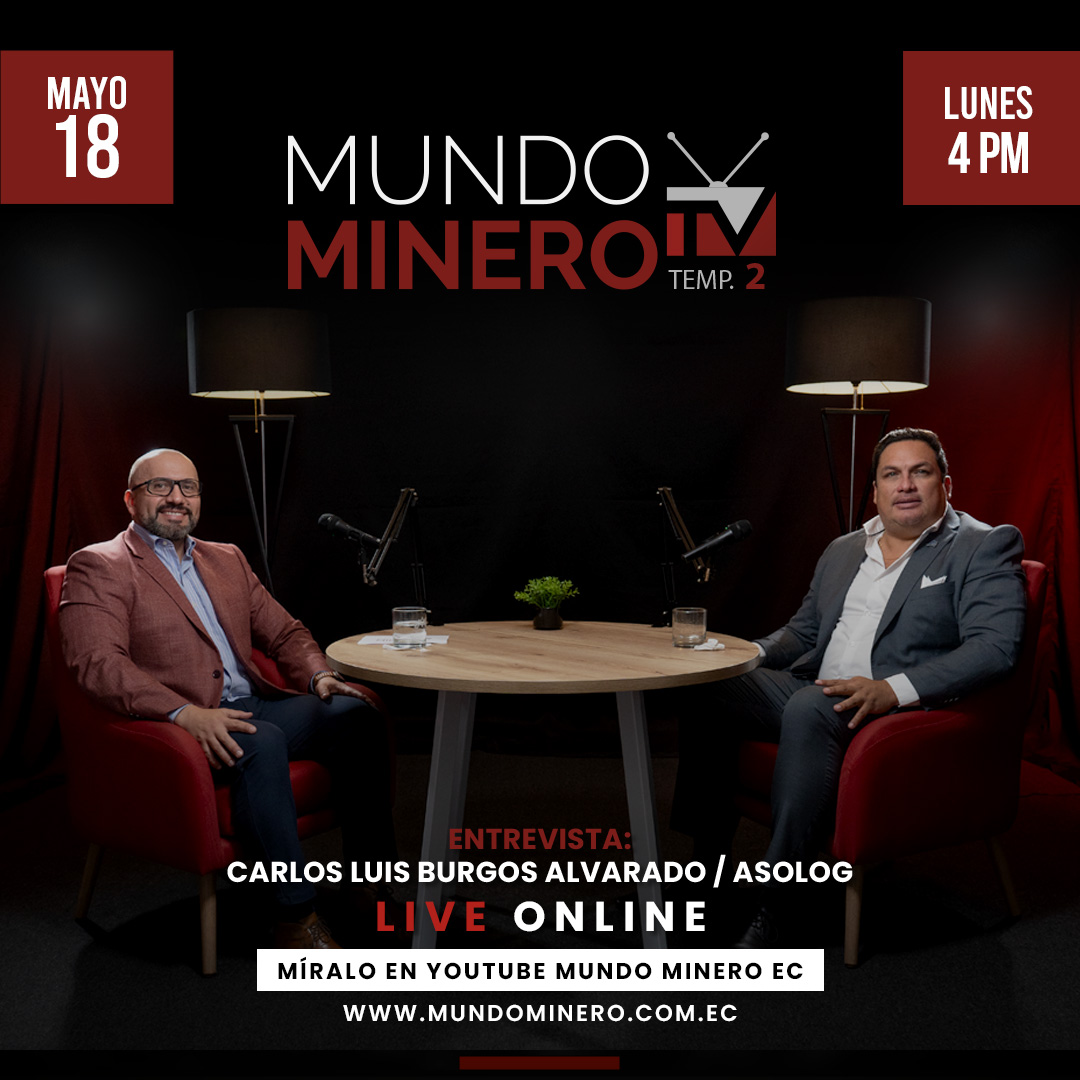 mundomineroec's tweet photo. 🔴 Episodio 7 | #MundoMineroTV
Este lunes 18 de mayo, a las 4:00 PM, conversamos con Carlos Luis Burgos Alvarado, presidente ejecutivo de @AsologEcuador, sobre logística estratégica, competitividad y desarrollo del Ecuador.
📡 LIVE ONLINE
🔗 https://t.co/Y59FLmhT4F
#ASOLOG https://t.co/PJdMruygAV