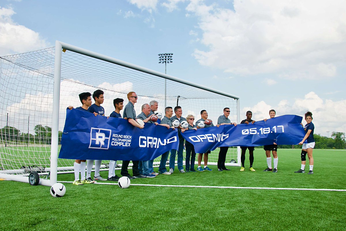RoundRockMPC's tweet photo. Since opening our gates in 2017, every game, celebration, and shared moment has become part of the story of Round Rock Multipurpose Complex. Grateful for the memories and excited for the ones still to come. 🏆✨ https://t.co/BYA3LRrctU
