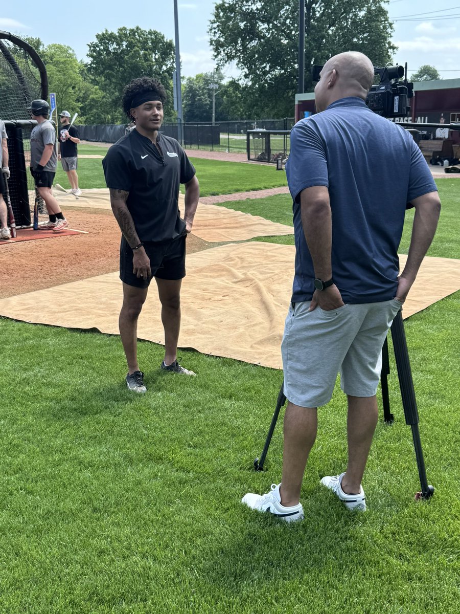 IUSAthletics's tweet photo. @IUSBaseball spoke with @KendrickHastv from @wave3news before they head out to Lewiston, Idaho for the 2026 Avista @NAIA World Series!! @NAIABall https://t.co/LM7Frn4UXs