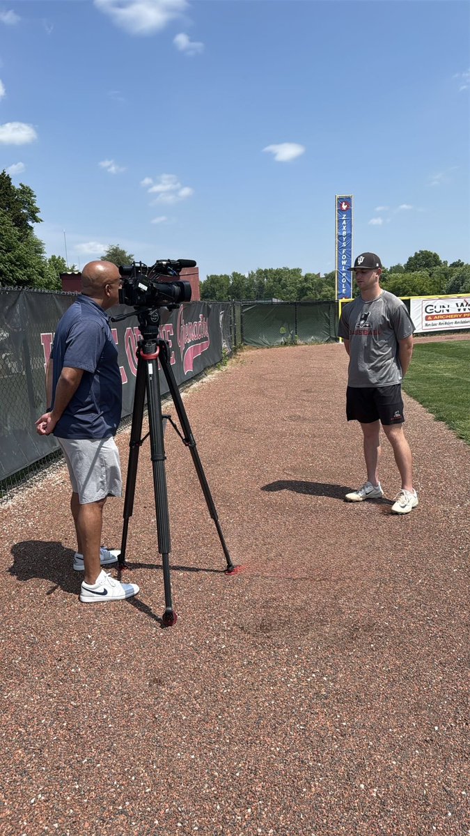 IUSAthletics's tweet photo. @IUSBaseball spoke with @KendrickHastv from @wave3news before they head out to Lewiston, Idaho for the 2026 Avista @NAIA World Series!! @NAIABall https://t.co/LM7Frn4UXs