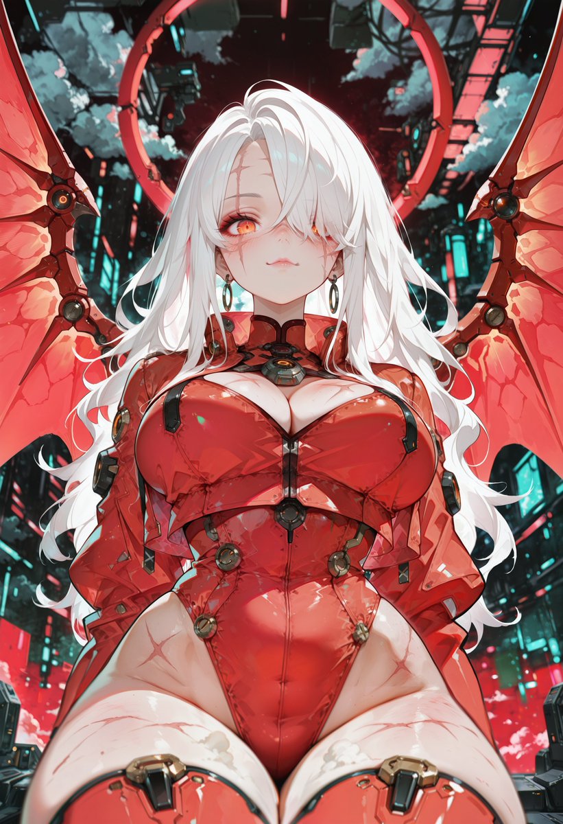 QT your red art #AIイラスト #AIart #AnimeArtAI #DIGITALART