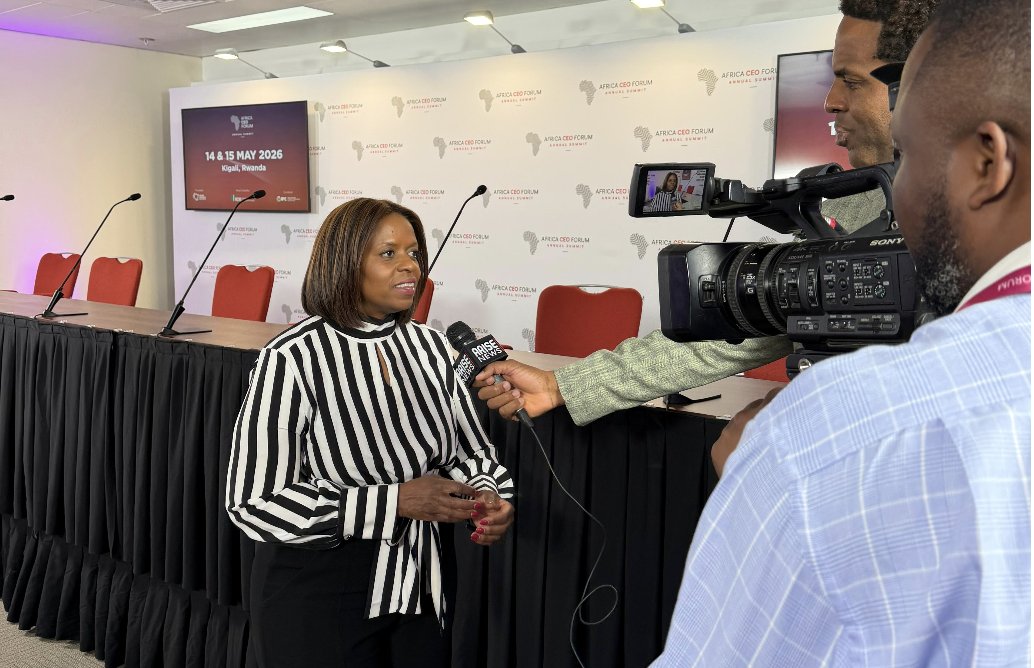 globalcompact's tweet photo. At #ACF2026 @SandaOjiambo spoke with @ARISEtv about the work of @GlobalAfricaBiz &amp; the #GABI Solutions Lab. The conversation focused on strengthening cross-sector collaboration &amp; scaling digital transformation &amp; digital health solutions across Africa: https://t.co/CjKc46ZtCE https://t.co/2ebUbIkx9Z