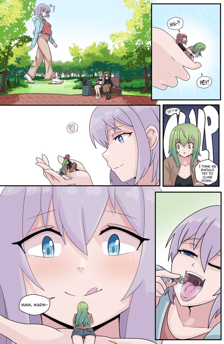 1Themainman1's tweet photo. Done as a commission for @IamHiki  

#Sizetwitter #SizeArt #giantess #巨大娘 #vore #丸呑み https://t.co/MIbMTQB2EJ