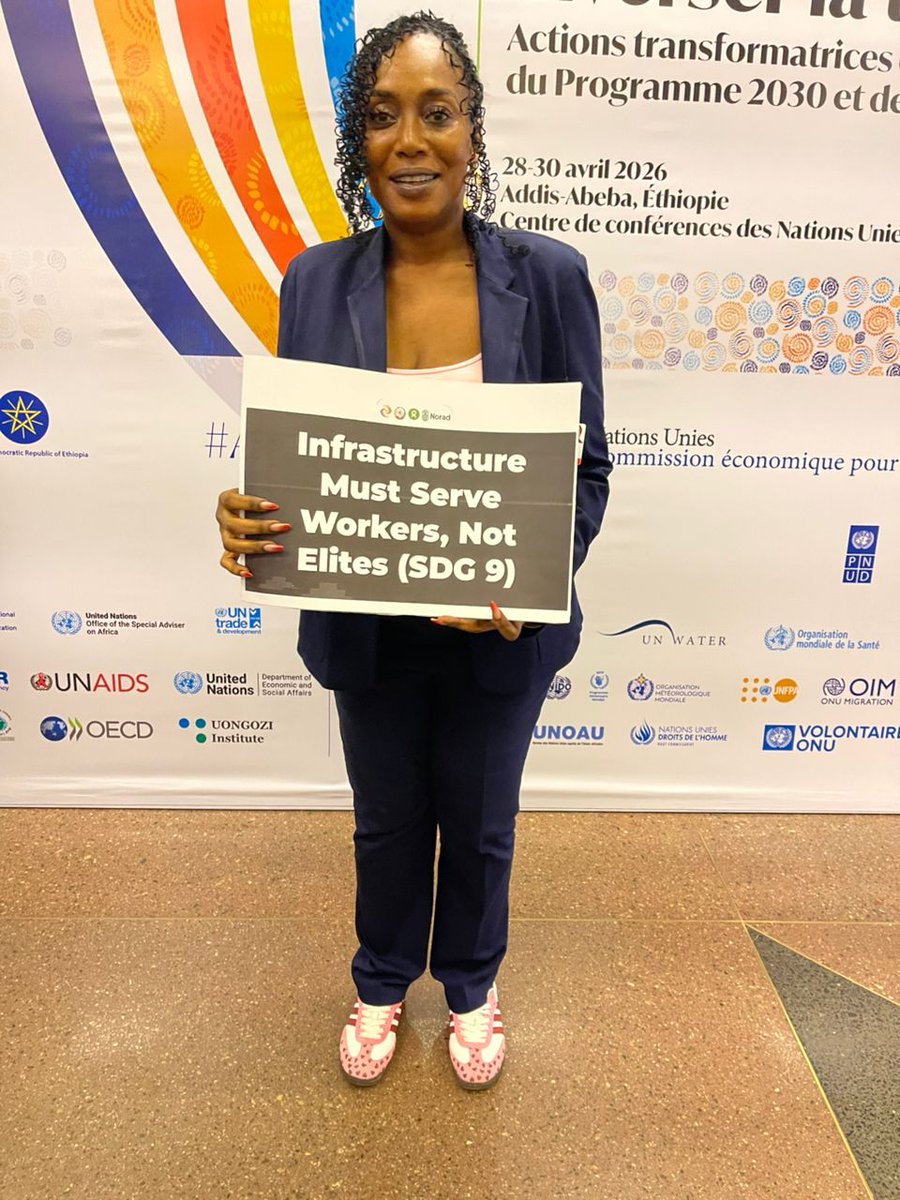 ituc_africa's tweet photo. Africa does not need more billionaires—it needs more factories, more jobs, and stronger public systems. Development must prioritise people over profit.

#OXFAM #NORAD #OxfamDenmark #ITUCAfrica #KwesiObeng #TaxTheRich #Inequality #SDG9 #EconomicJustice #ARFSD12 https://t.co/YqpZS8lp6s