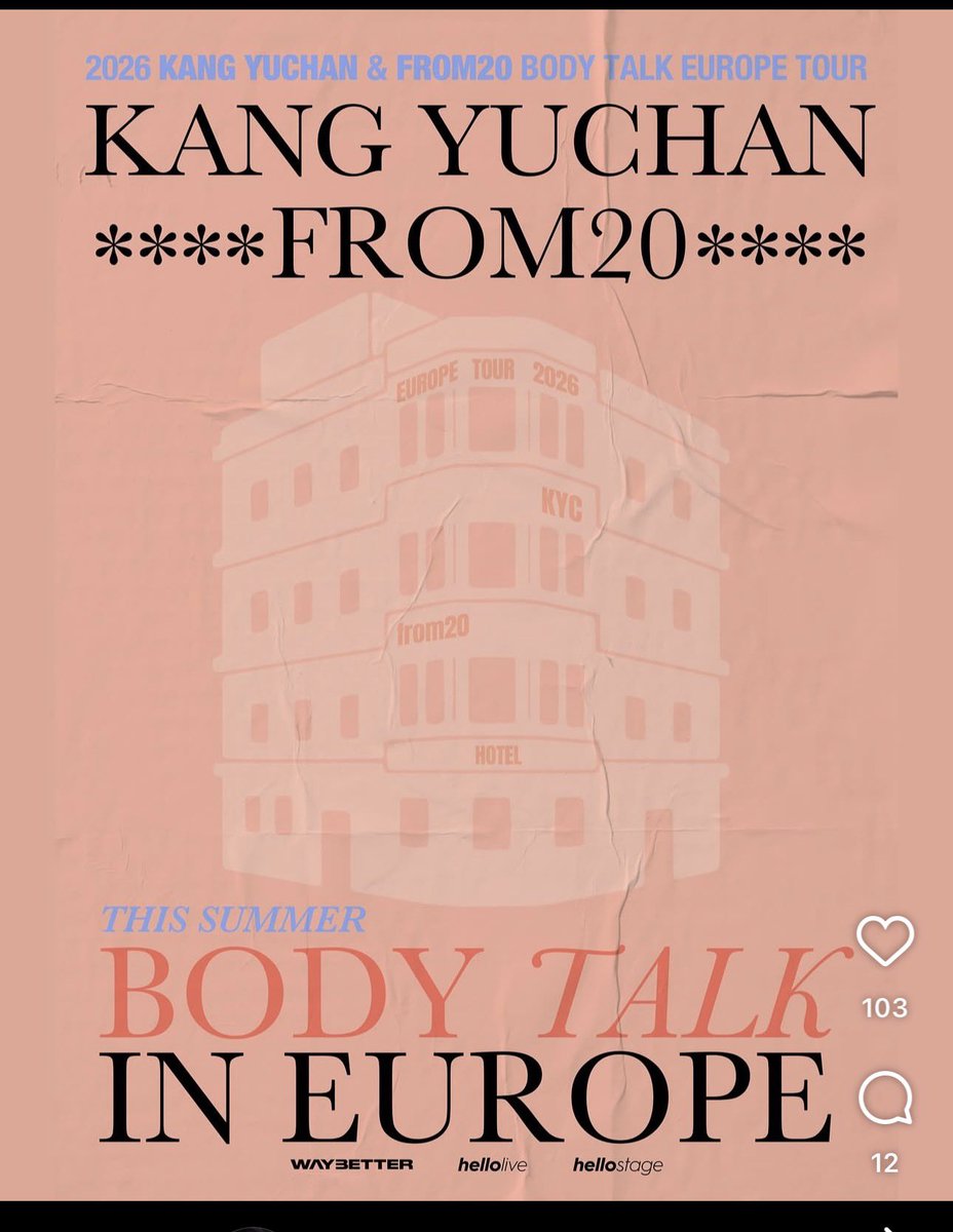 multifandx's tweet photo. So there is Europe tour but no hello gloom 🥲 https://t.co/ZZUtjfjO05