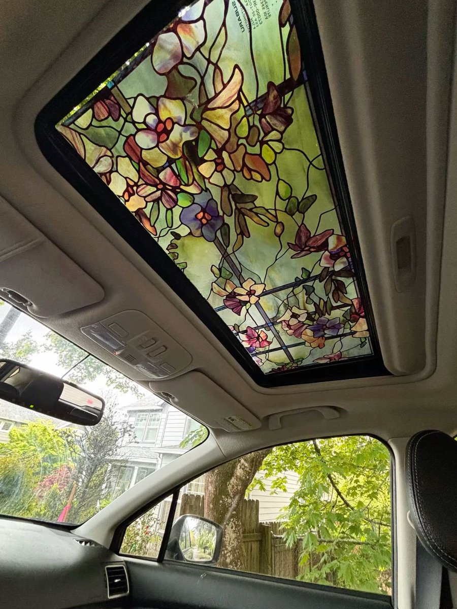 300moods's tweet photo. stained glass sunroof https://t.co/rhusjxeRev