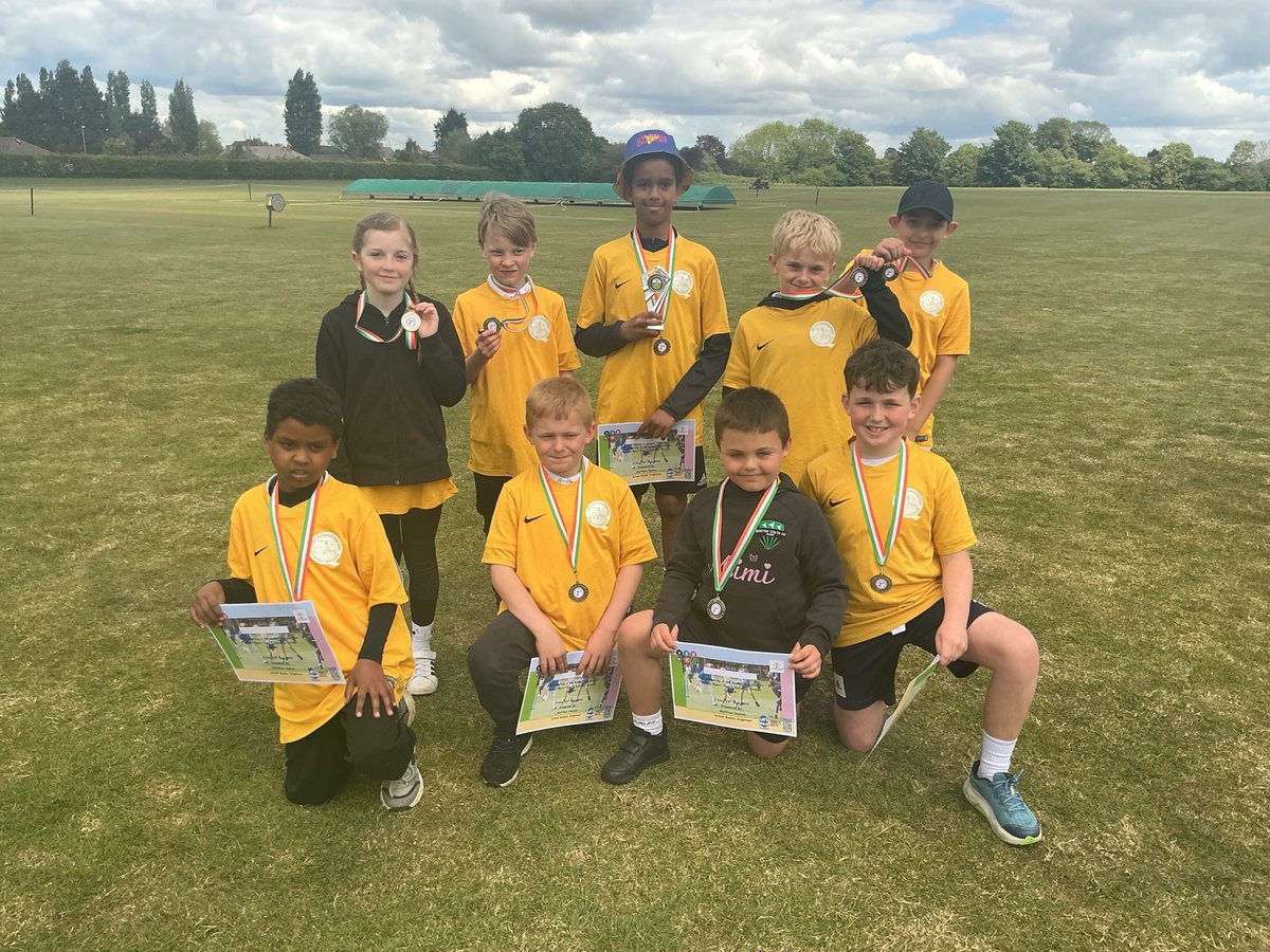 QuadringPrimary's tweet photo. We are so proud of our Y5 and below Kwik Cricket team who competed on Friday in the @bostonssp tournament. With some fantastic bowling, batting and fielding on show they came away with an amazing 2nd place! Fantastic effort everyone! Thank you to our amazing family supporters too https://t.co/DNIrXNOQ0c