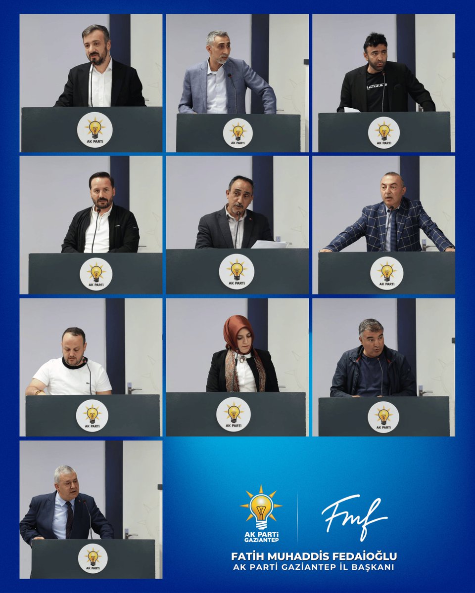 AKPartiG_Antep's tweet photo. İl Başkanımız Sayın Fatih Muhaddis Fedaioğlu ve İl Kadın Kolları Başkanımız Sayın Dilan Ensari Şahin'in katılımlarıyla İl Yönetim Kurulu Toplantımızı gerçekleştirdik.

Toplantımızda teşkilat çalışmalarımızı değerlendirerek önümüzdeki dönem yol haritamızı istişare ettik. Birlik, beraberlik ve güçlü teşkilat anlayışıyla Gaziantep için durmadan, yorulmadan çalışmaya devam ediyoruz. 🇹🇷

@abuyukgumus 
@fmfedaioglu  
@avdilanensari  
@Akparti