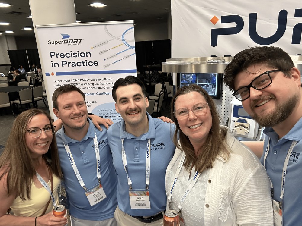 PureProcessing's tweet photo. Day 2 of the SGNA 53rd Annual Course is here! 🙌

Stop by booth #1003 to explore endoscopy reprocessing solutions designed to support safety, efficiency, and compliance throughout your workflow. https://t.co/nKce1QJK34