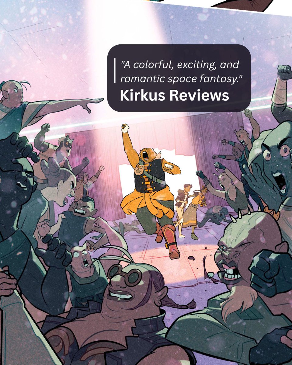 AJOMasonWriter's tweet photo. No one prepares you for the moment when SCOTT SNYDER, PUBLISHERS WEEKLY, and KIRKUS REVIEWS say these beautiful things about your little, sci-fi book! 🤯

Preorder link: https://t.co/syJ1glIQb5

FOC is June 1st! https://t.co/B8UYq5R67f