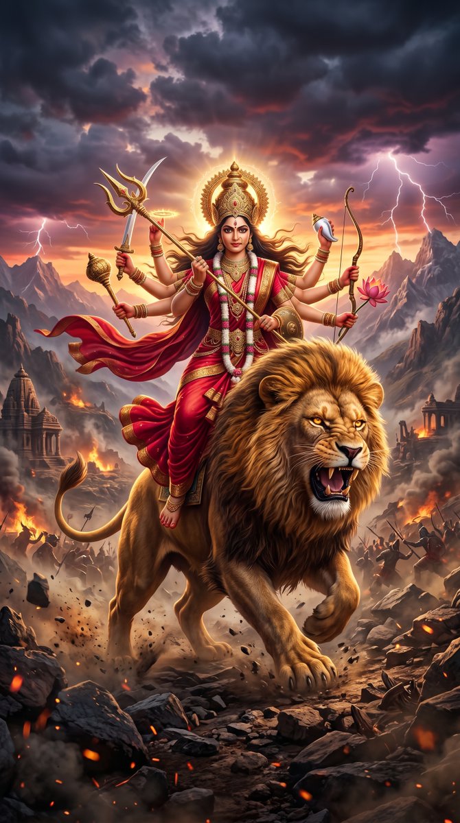 FunJunction9's tweet photo. Durga Maatha https://t.co/WHnvkL6T5e
