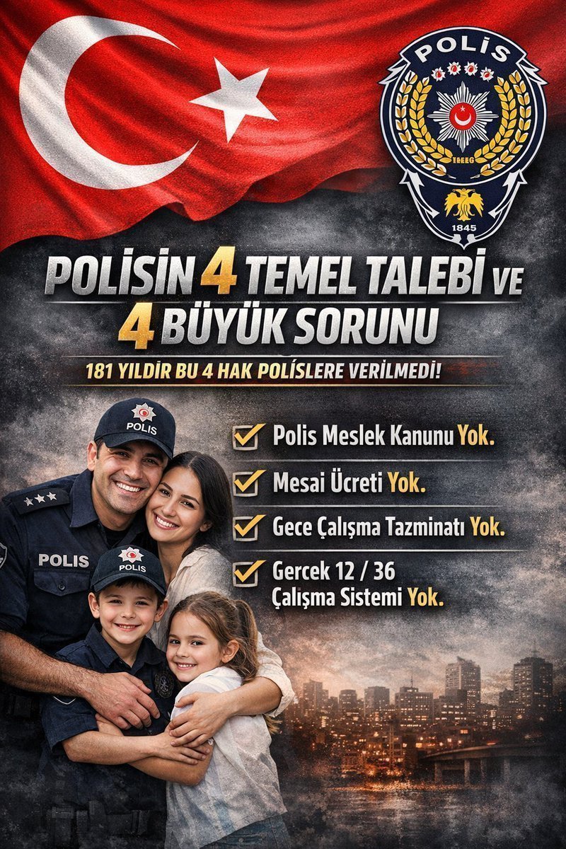 Yhsgihtholsun's tweet photo. Fazla mesai ( ücretsiz )
Gece mesaisi ( ücretsiz )
Bayram da fazla çalışma ( ücretsiz )
300 saatlik çalışma ( ücretsiz )
Ek görevler ( ücretsiz )
 #PolisYetkisizMaaşıYetersiz https://t.co/d1IWE5tstf
