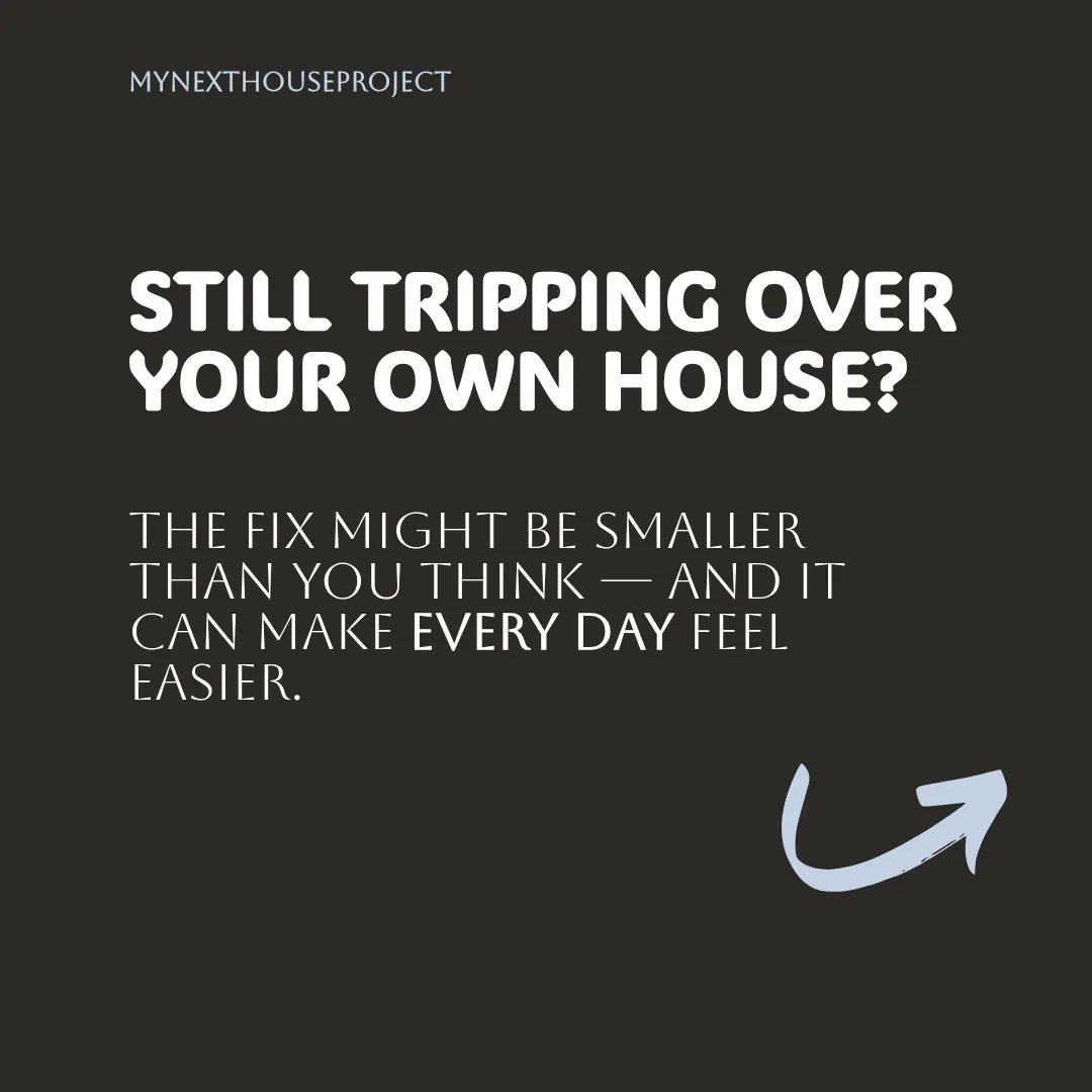 mynexthousepro's tweet photo. Still tripping over your own house? 😩 The fix might be smaller than you think — and it can make every day feel easier. It’s not about fancy upgrades. Start with the spot that steals time: pantry clutter, messy entries, or both. A simple pull-out shelf or drop zone can cut the https://t.co/IU8770ijr1