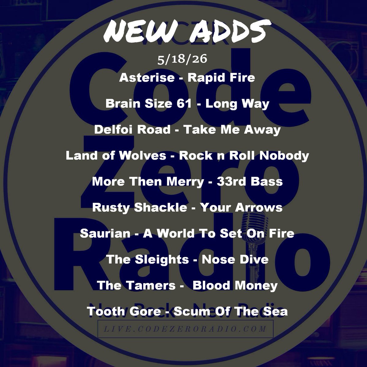 Code Zero Radio tweet media