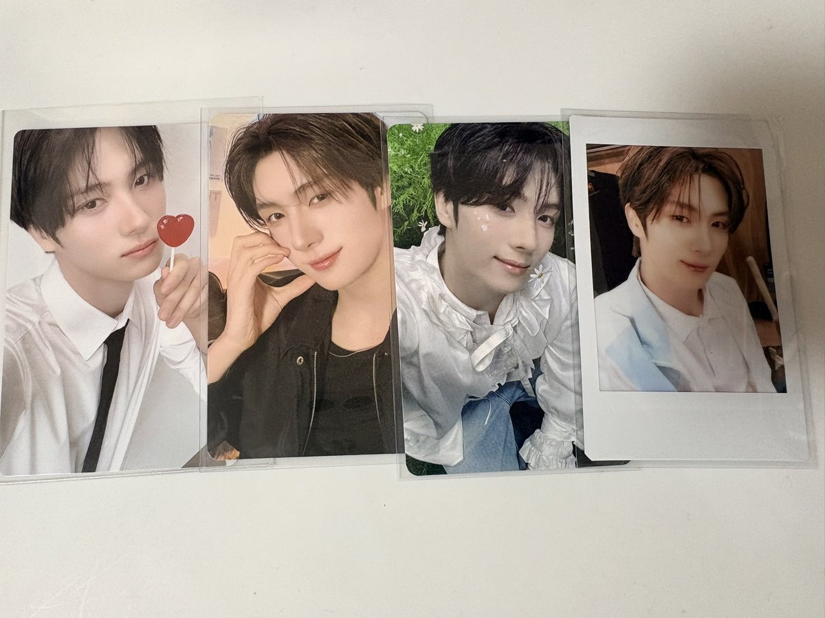pmpmooo_'s tweet photo. tws  トレカ ポップアップ フォトカード 特典 ラキドロ 交換 タワレコ TSUTAYA hmv weverse NO TRAGEDY compact ロメオ

求 ドフン 🐺 4枚目消えてないもの
譲シニュ🦒 ヨンジェ🐶 ハンジン 🐰ジフン🪼 ギョンミン🐥

都内手渡しまたは郵送📮
なんでも検討いたしますのでお気軽にお声がけ下さい🙇‍♀️ https://t.co/tYhTMbdAra