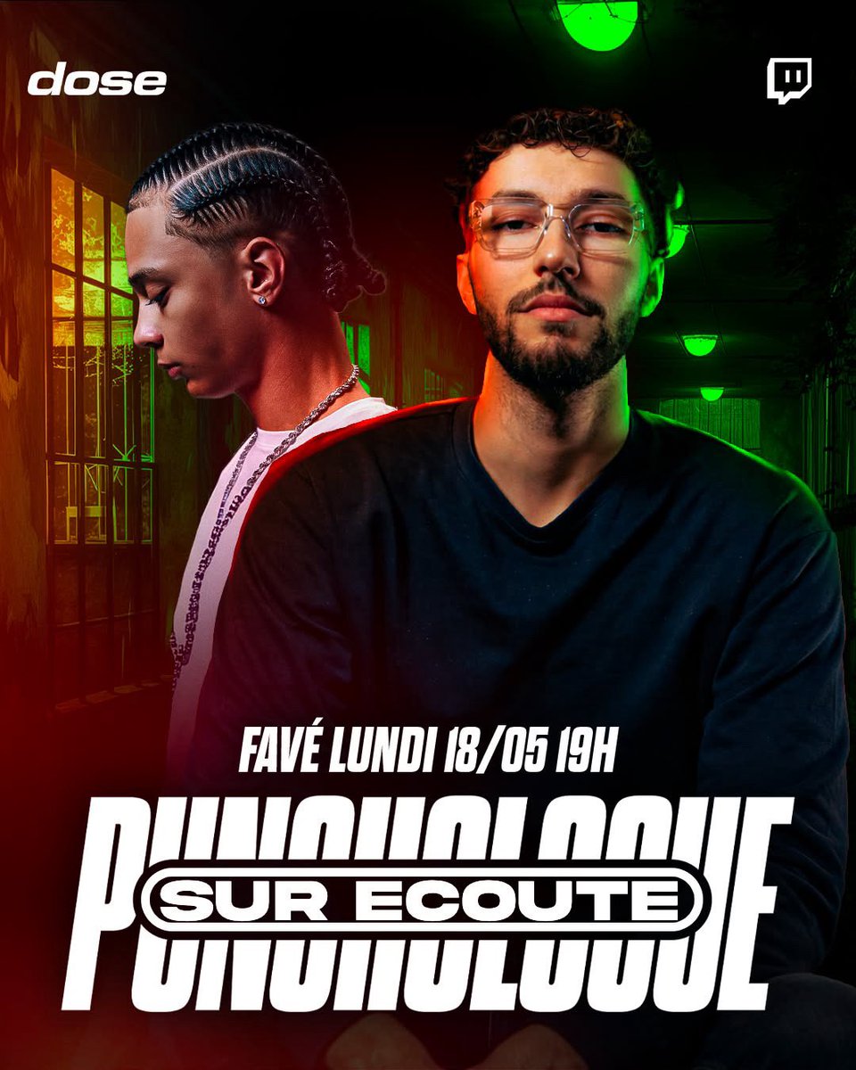 dosefr's tweet photo. 🚨 RETOUR DE @PUNCHOLOGUE CE SOIR AVEC FAVÉ @favedb95 à 19H SUR TWITCH :

 https://t.co/NJ89SQjRPc

⬇️ Posez vos questions https://t.co/MWycfrfrPG