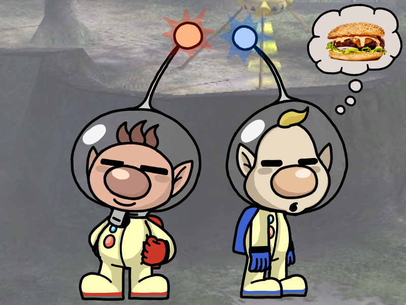 eb16403's tweet photo. Pikmin 2 Art - Olimar &amp; Louie https://t.co/LtQMhqCtrv