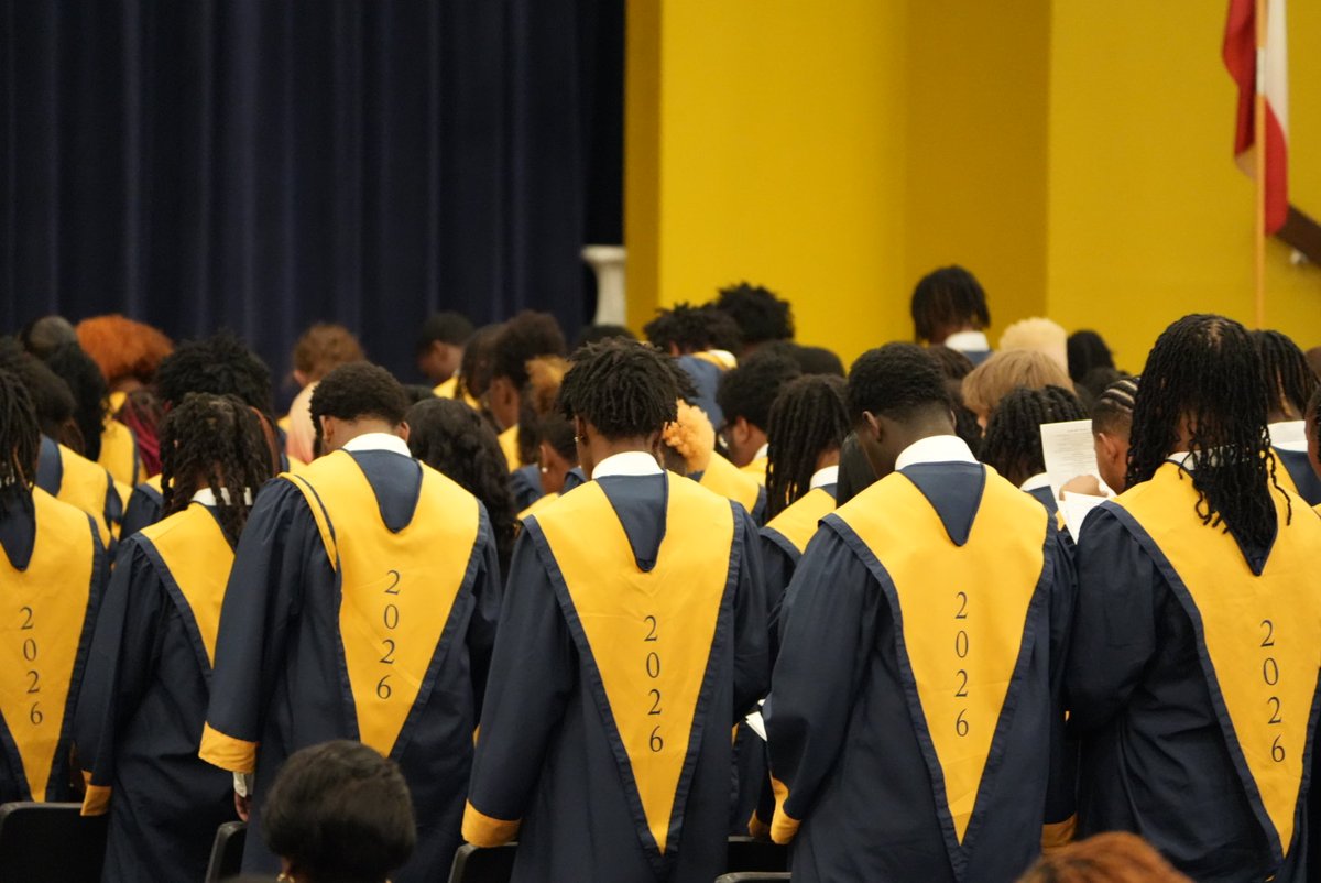 KendrickHigh's tweet photo. Baccalaureate 2026!

We were truly honored to receive such an impactful presentation from Mrs. Dondra Edwards Holloway, whose words encouraged and inspired our graduates as they prepare for their next chapter.

✅Baccalaureate Service completed…
🎓Next stop: GRADUATION https://t.co/nhsbtHoPQZ