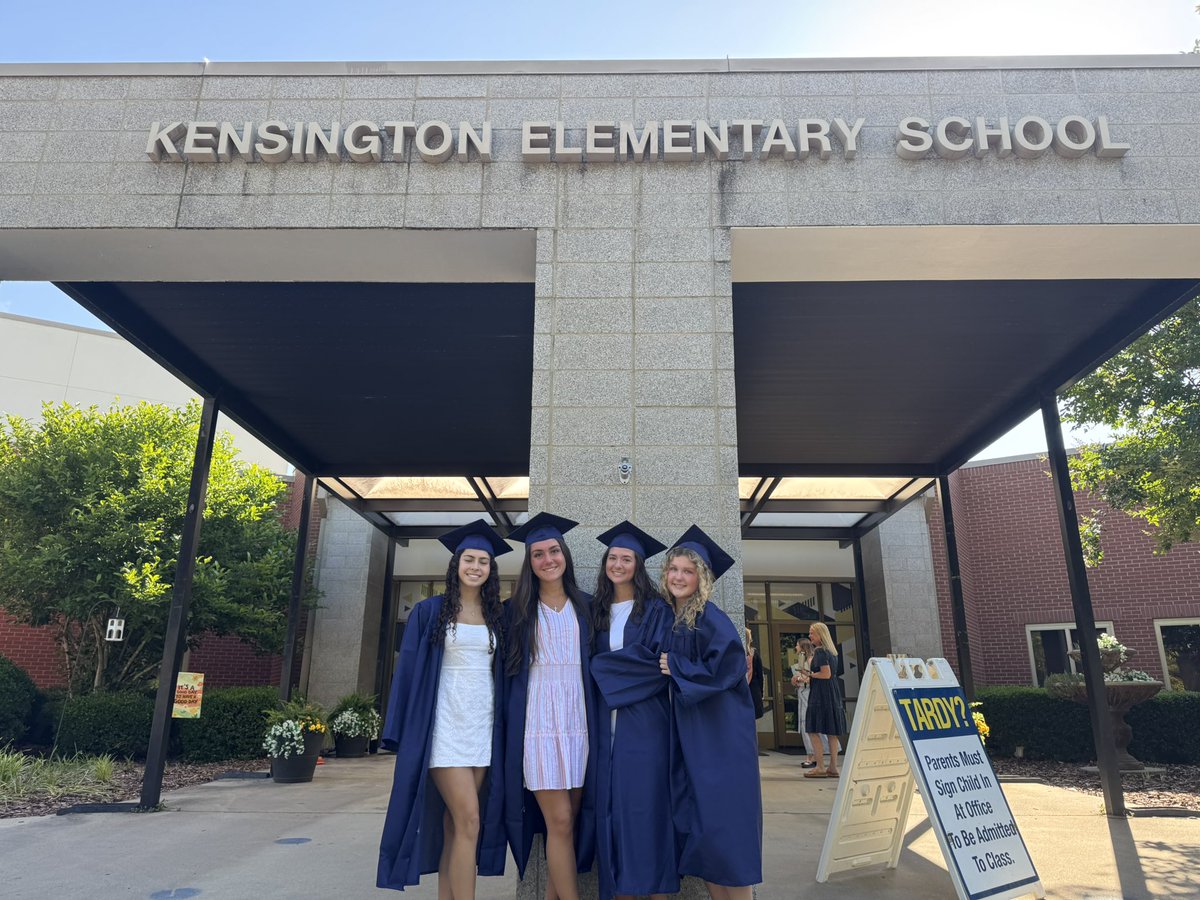 WesleyHelms6's tweet photo. Full circle moment 💙🎓 Today the Class of 2026 walked the halls that helped shape them, welcomed by cheers, smiles, and high fives from the next generation. A special reminder of how far they’ve come and the legacy they’re leaving behind. The countdown begins! #SeniorClapOut #ClassOf2026 @AGHoulihan @UCPSNC @CuthbertsonHSNC
