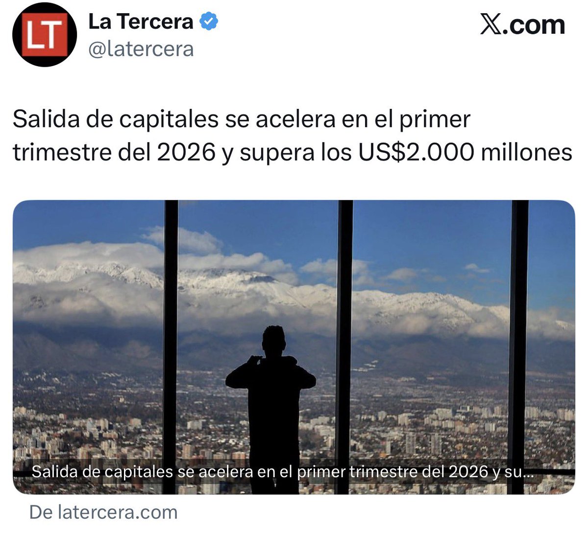 Salida de capitales se acelera en el primer trimestre del2026 y supera ...
