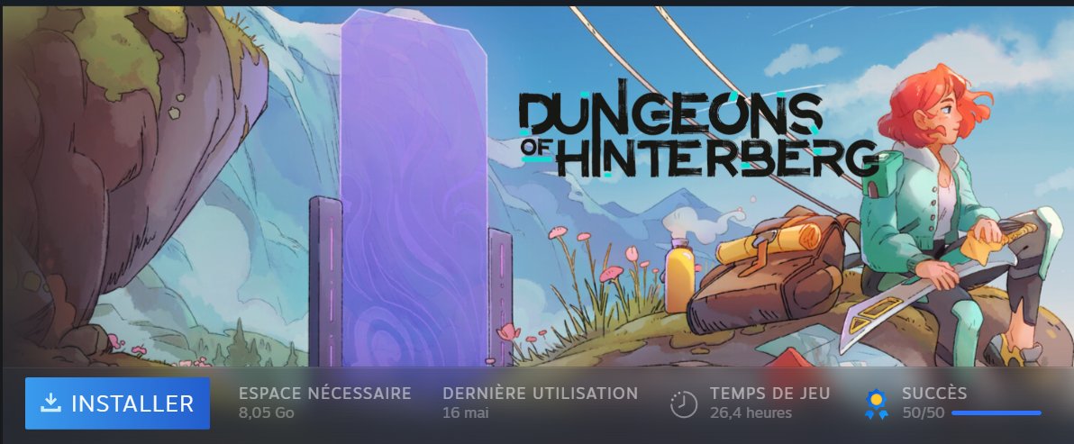 Drexain's tweet photo. Finished Dungeons of Hinterberg by @MicrobirdGames , honestly a wonderful experience and a criminally underrated game, please check it out ! https://t.co/kgAN7KxeC7