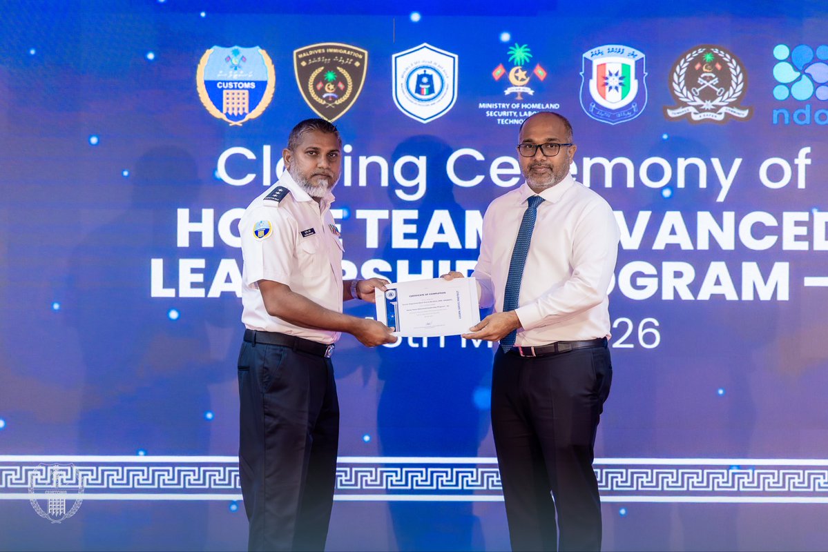 Maldives Customs Service tweet media