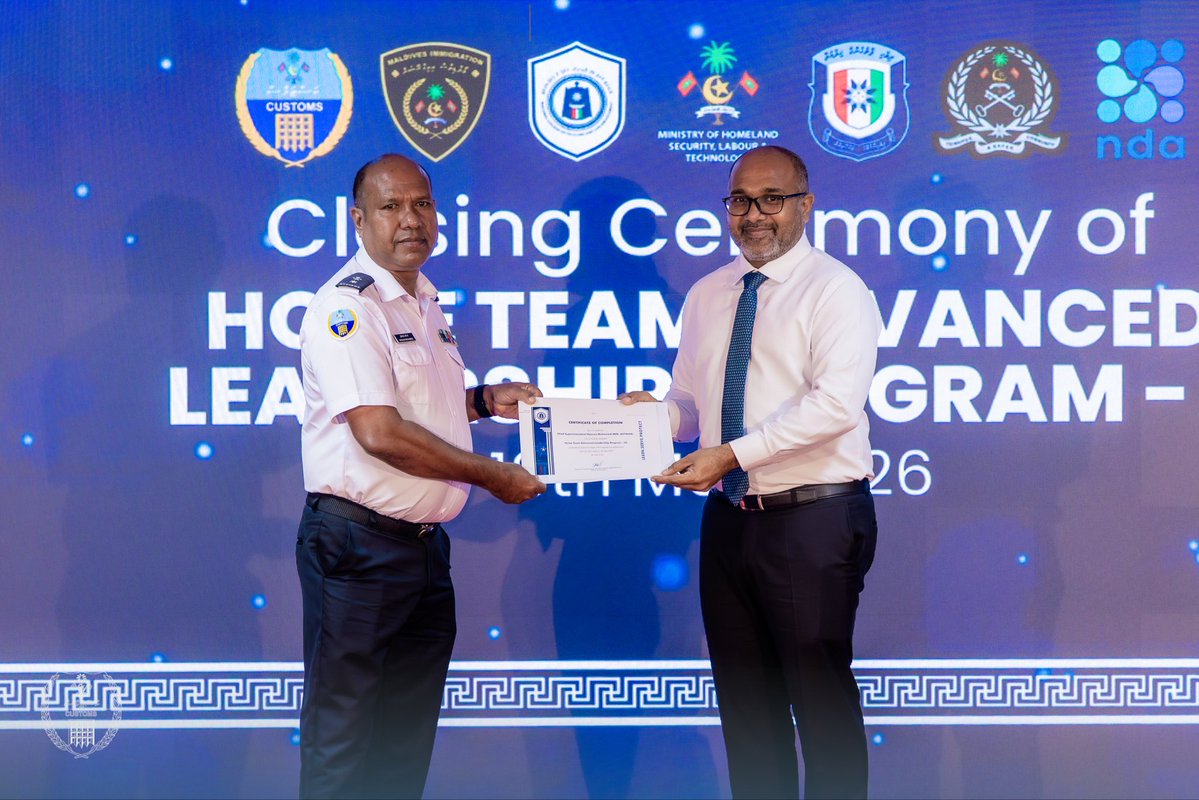 Maldives Customs Service tweet media