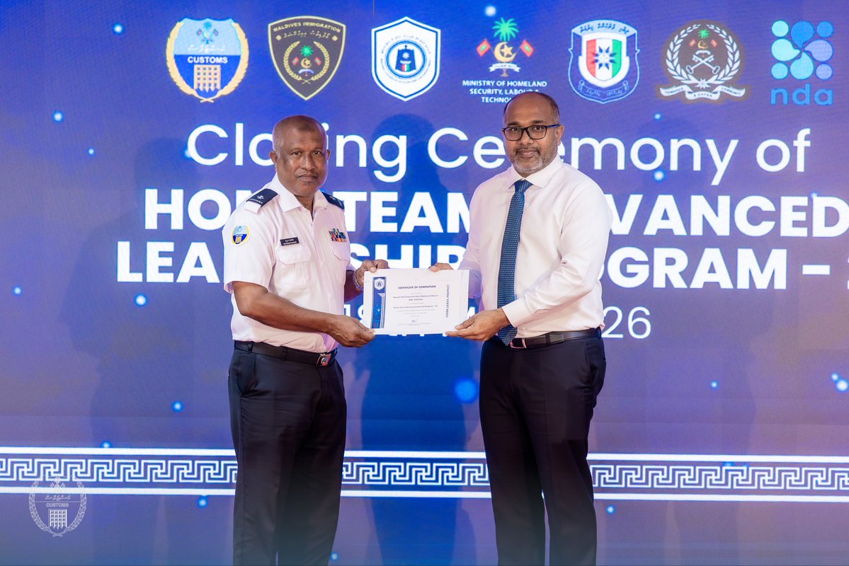 Maldives Customs Service tweet media