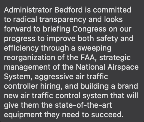 willguisbond's tweet photo. FAA spox on the testimony: https://t.co/7yP7AhL8Lh